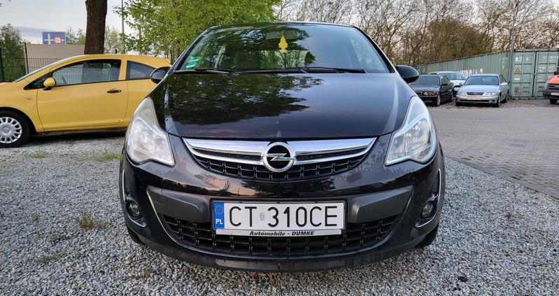 Opel Corsa cena 17900 przebieg: 192000, rok produkcji 2011 z Toruń małe 254